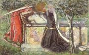 Dante Gabriel Rossetti Arthur's Tomb (mk46) oil painting